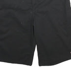 DICKIES Mens Shorts Black Casual XL W38 Workwear Polyester Blend Relaxed Fit