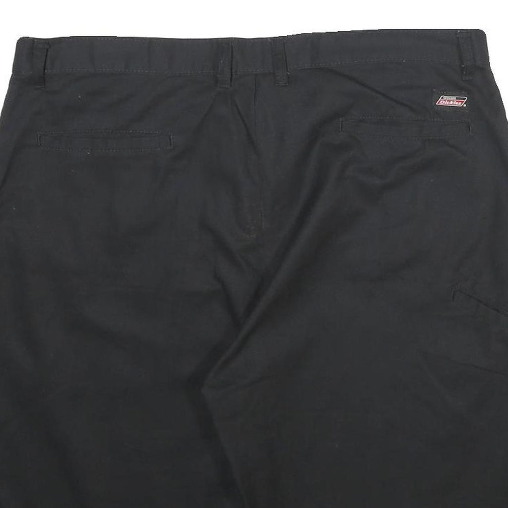 DICKIES Mens Shorts Black Casual XL W38 Workwear Polyester Blend Relaxed Fit