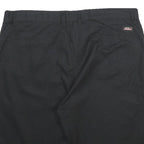 DICKIES Mens Shorts Black Casual XL W38 Workwear Polyester Blend Relaxed Fit