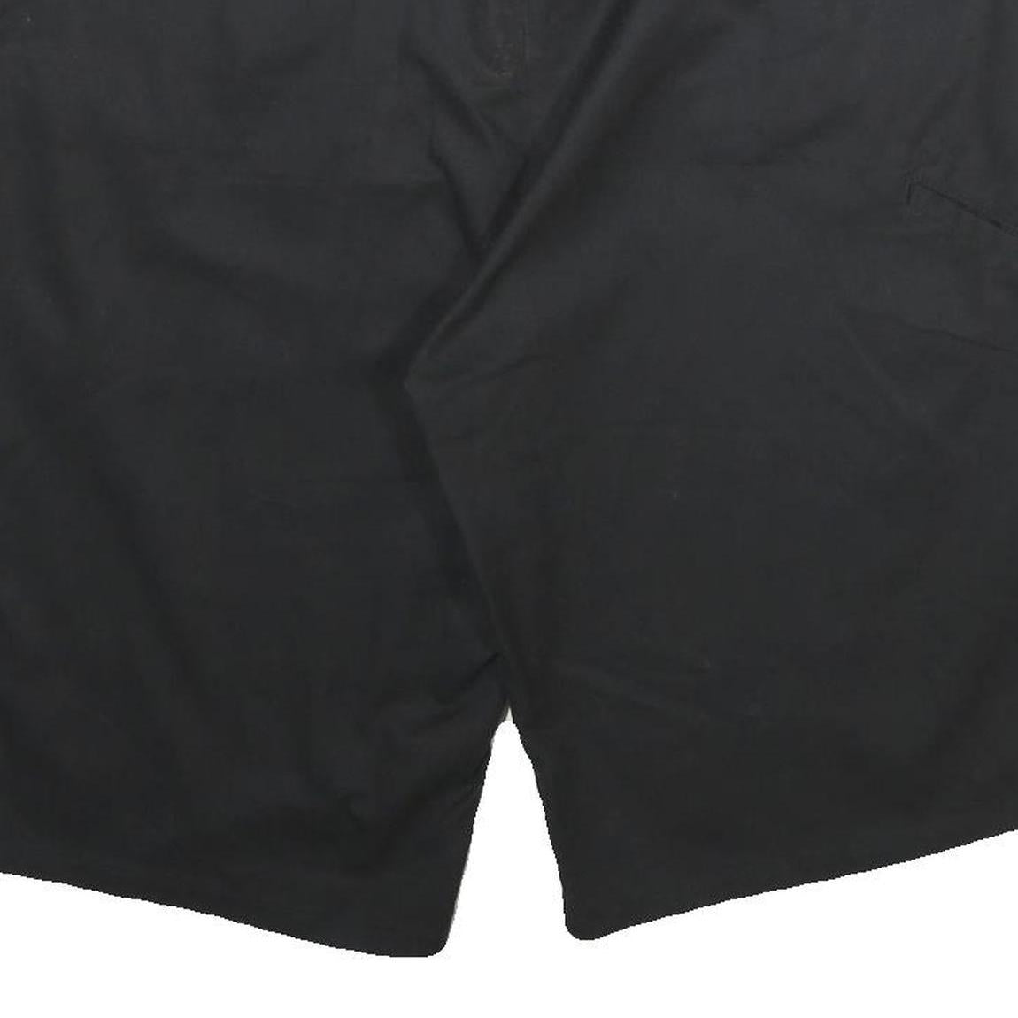 DICKIES Mens Shorts Black Casual XL W38 Workwear Polyester Blend Relaxed Fit