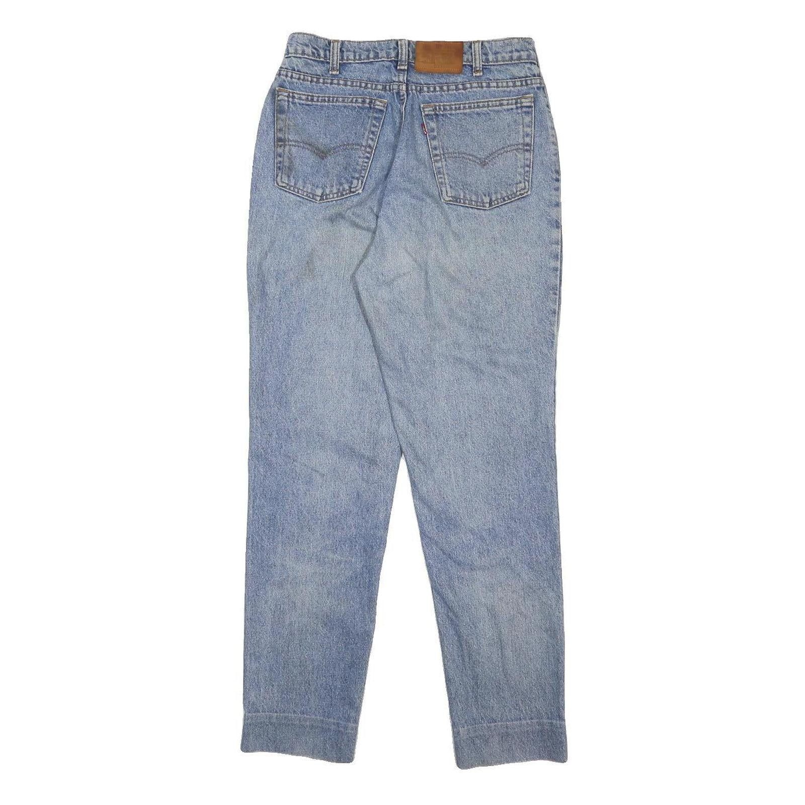 LEVI'S 531 Womens Jeans Blue Regular Straight Denim Light W27 L32 Classic Fit