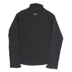 ADIDAS Womens Black Outdoor Jacket UK 6 Polyester Blend Zip Sportswear