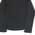 ADIDAS Womens Black Outdoor Jacket UK 6 Polyester Blend Zip Sportswear