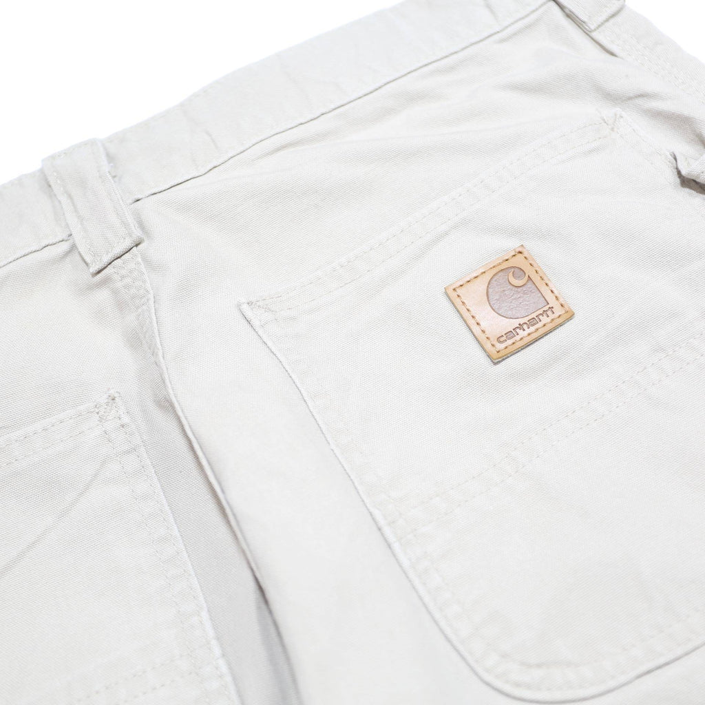 CARHARTT Mens Cotton Beige Relaxed Straight Trousers W31 L32 Workwear Casual