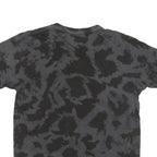 2PAC Mens Black Tie Dye Graphic T-Shirt M Short Sleeve Crew Neck Cotton Blend