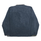 CARHARTT Mens Navy Blue Jacket XL Polyester Zip Plain Casual Workwear