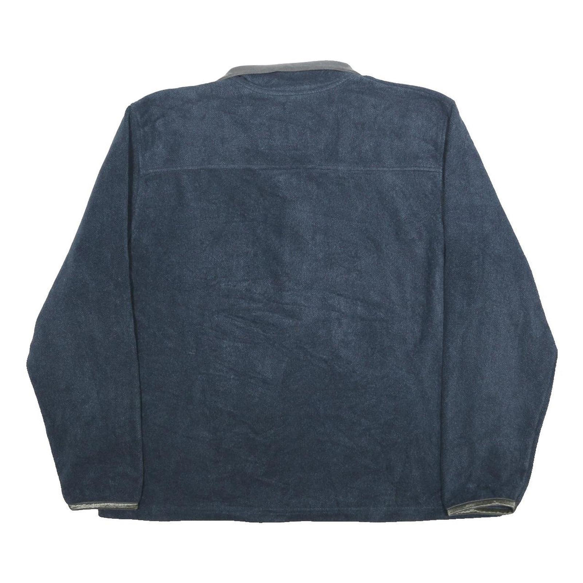 CARHARTT Mens Navy Blue Jacket XL Polyester Zip Plain Casual Workwear