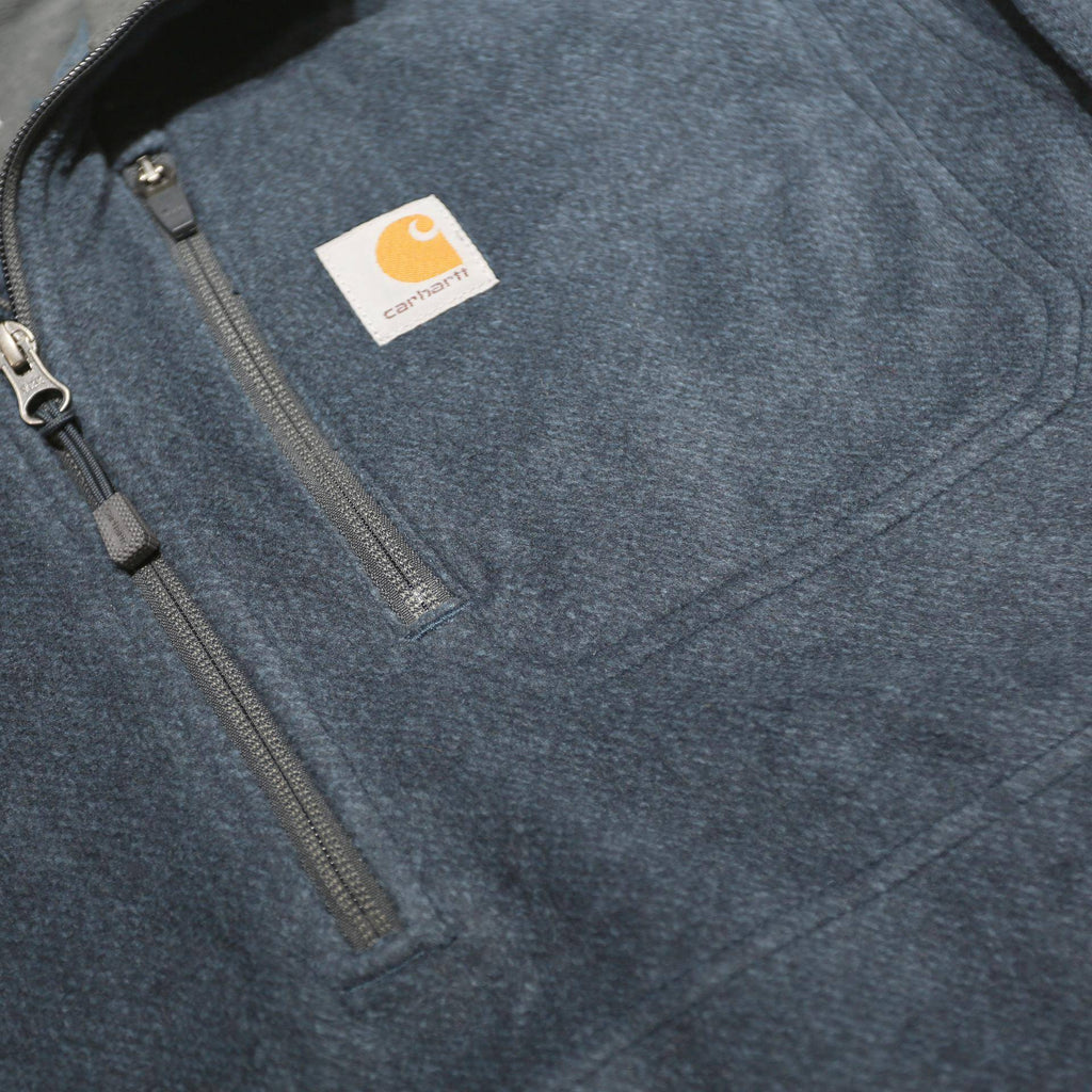 CARHARTT Mens Navy Blue Jacket XL Polyester Zip Plain Casual Workwear