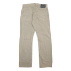LEVI'S 514 Slim Mens Jeans Beige Slim Straight Denim Rinse W31 L32 Classic Fit