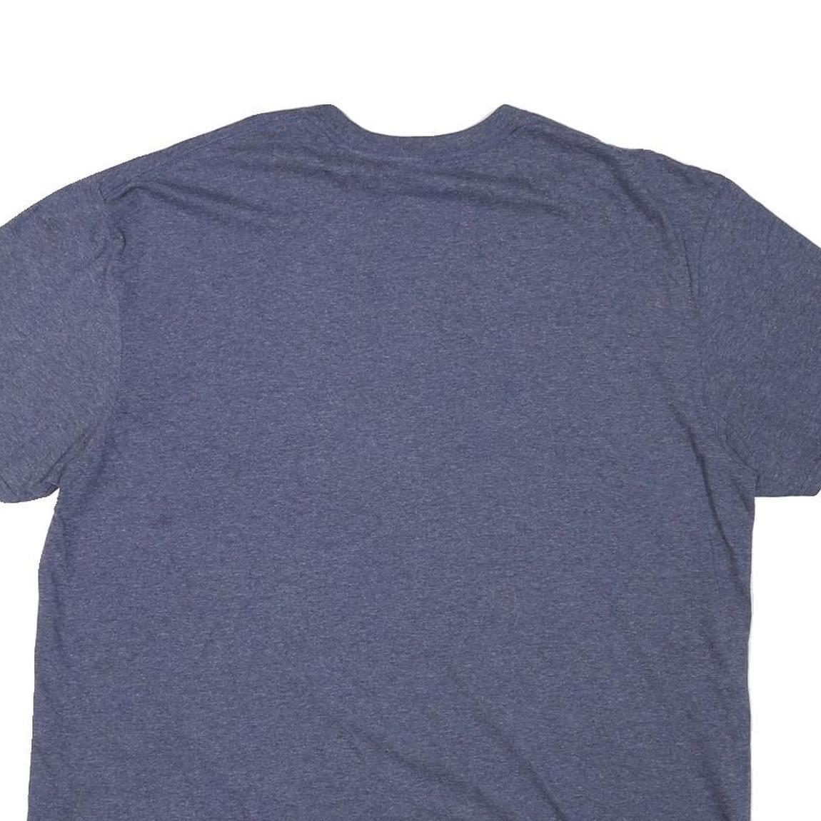 DISNEY Mens Blue Goofy Mickey Donald T-Shirt XL Short Sleeve Crew Neck Cartoon