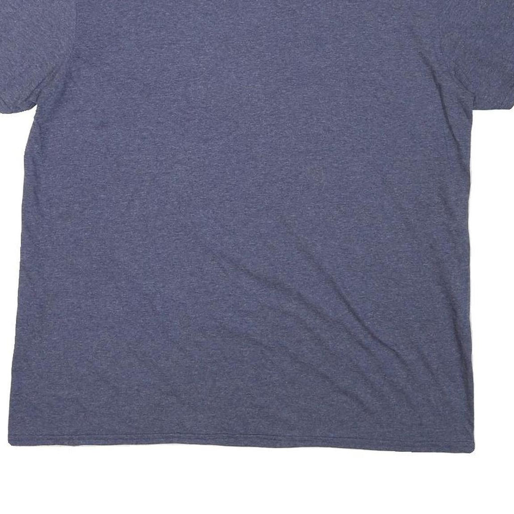 DISNEY Mens Blue Goofy Mickey Donald T-Shirt XL Short Sleeve Crew Neck Cartoon