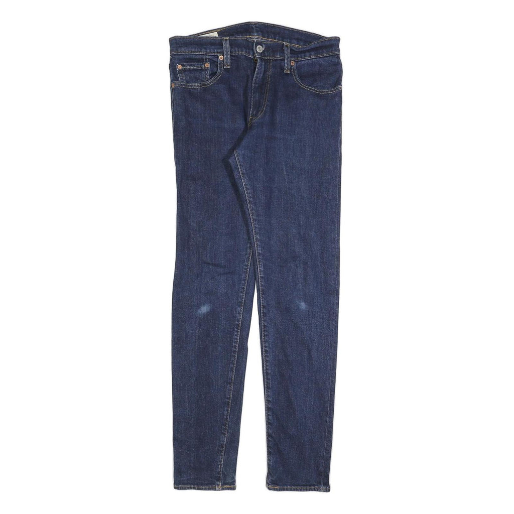 LEVI'S 512 Big E Mens Jeans Blue Slim Skinny Denim Medium W30 L32 Classic Style