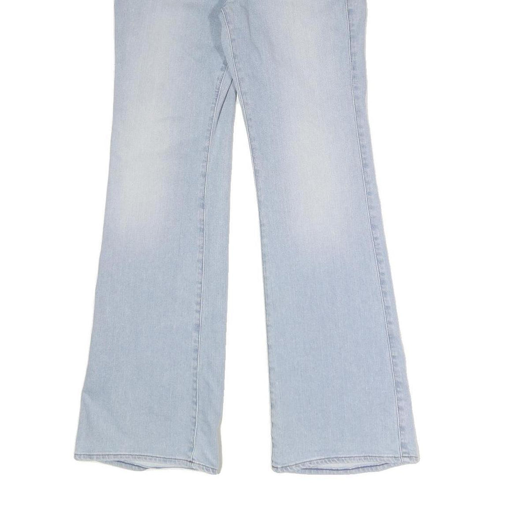 G-STAR Womens Jeans Light Blue Relaxed Flared Denim Light W30 L31 Casual Stylish