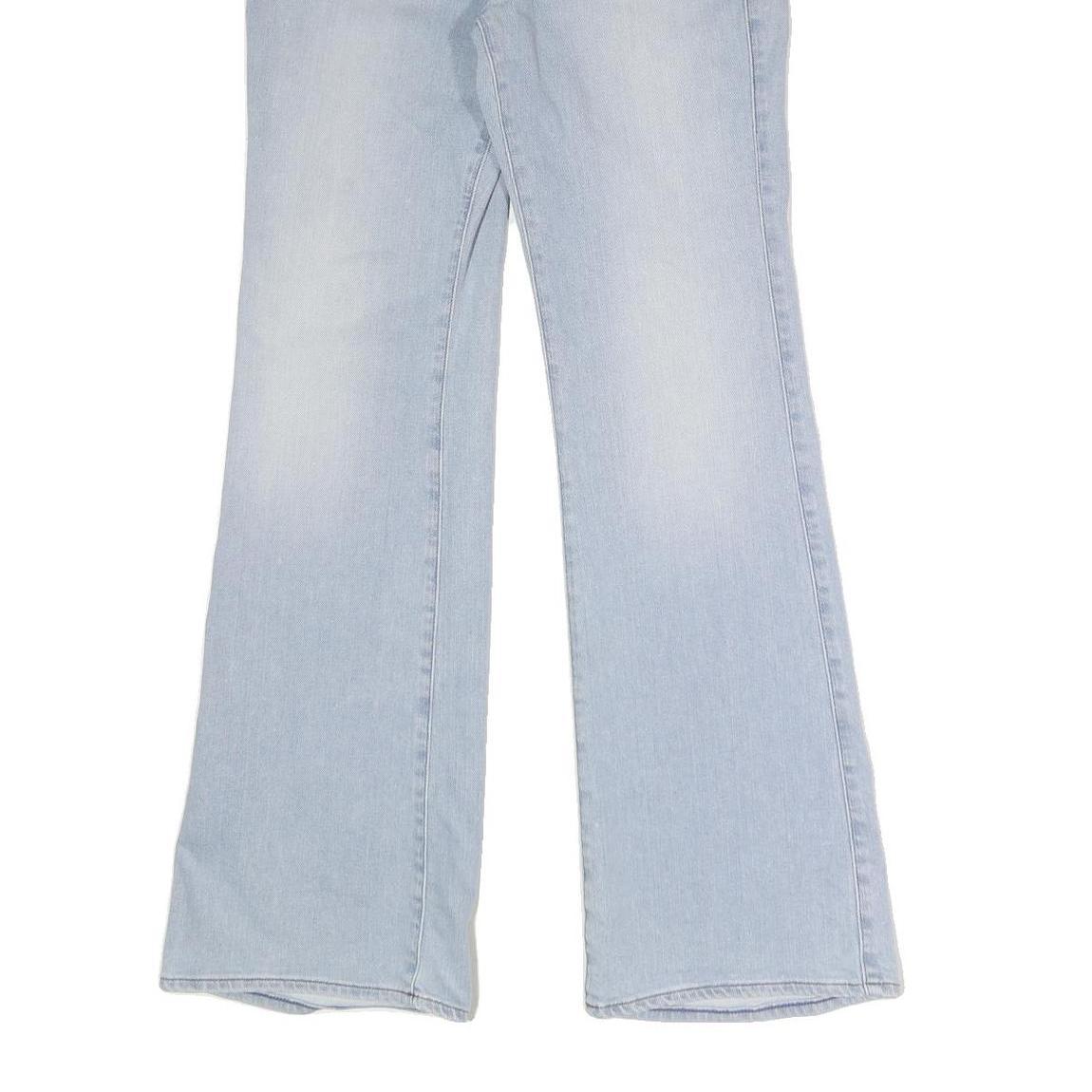 G-STAR Womens Jeans Light Blue Relaxed Flared Denim Light W30 L31 Casual Stylish