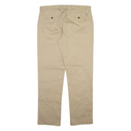 TOMMY HILFIGER Mens Trousers Beige Regular Straight W36 L34