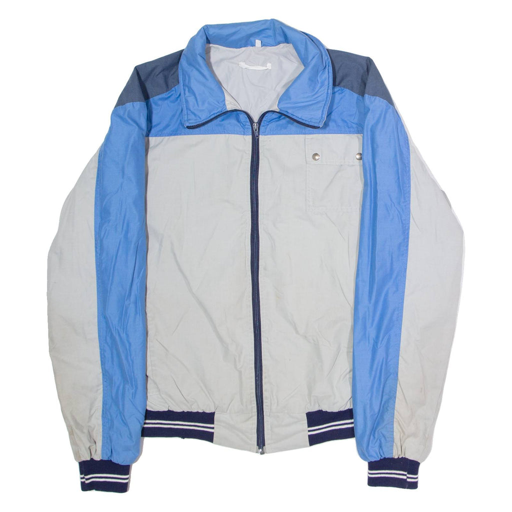 Mens Jacket Grey Colourblock XL