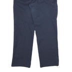 DICKIES Mens Cotton Navy Regular Fit Straight Leg Trousers W34 L31 Workwear