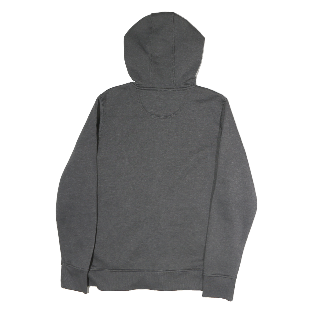 CARHARTT Mens Grey RJ Lacrosse Full Zip Hoodie L Casual Cotton Sweatshirt