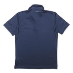 ADIDAS Womens Navy Blue Short Sleeve Polo Shirt S Sportswear Casual Basic