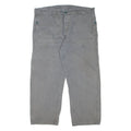 FISCHER PECHEUR Workwear Mens Trousers Grey Regular Straight 90s W38 L26