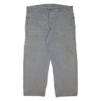 FISCHER PECHEUR Workwear Mens Trousers Grey Regular Straight 90s W38 L26