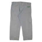 FISCHER PECHEUR Workwear Mens Trousers Grey Regular Straight 90s W38 L26