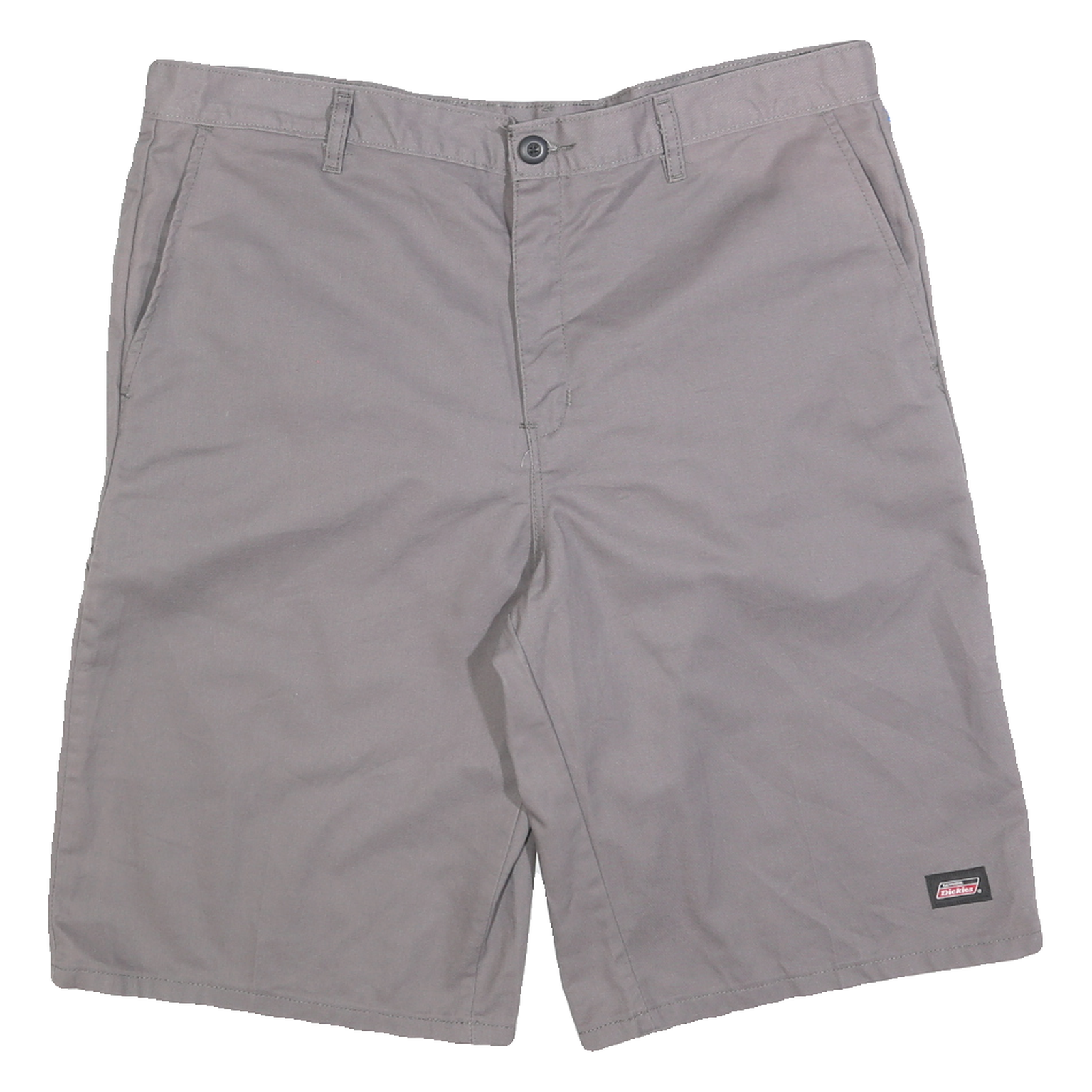 DICKIES Mens Shorts Grey Casual Plain XL W38 Durable Workwear