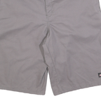 DICKIES Mens Shorts Grey Casual Plain XL W38 Durable Workwear