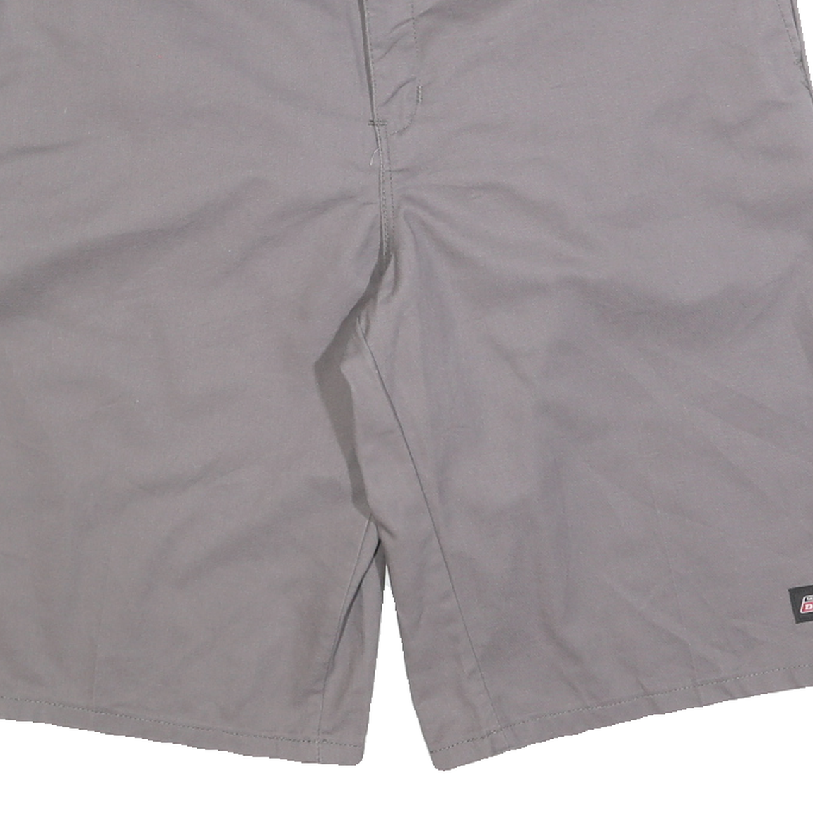 DICKIES Mens Shorts Grey Casual Plain XL W38 Durable Workwear