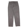 LEVI'S Mens Regular Fit Grey Denim Jeans W31 L32 Classic 5-Pocket Zip Fly