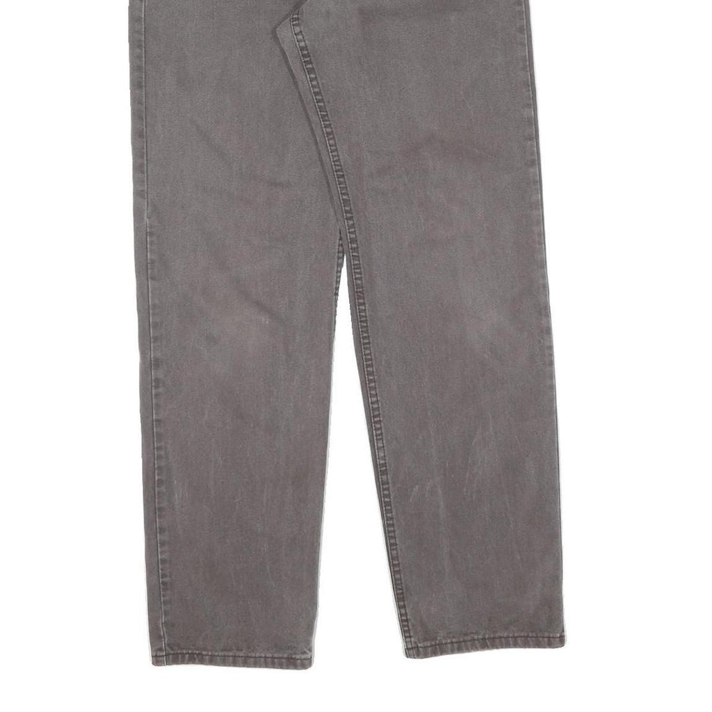 LEVI'S Mens Regular Fit Grey Denim Jeans W31 L32 Classic 5-Pocket Zip Fly
