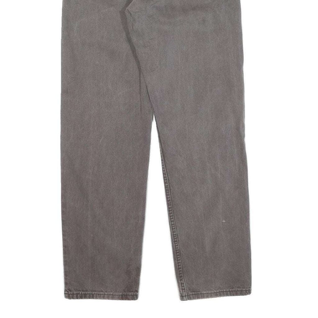 LEVI'S Mens Regular Fit Grey Denim Jeans W31 L32 Classic 5-Pocket Zip Fly