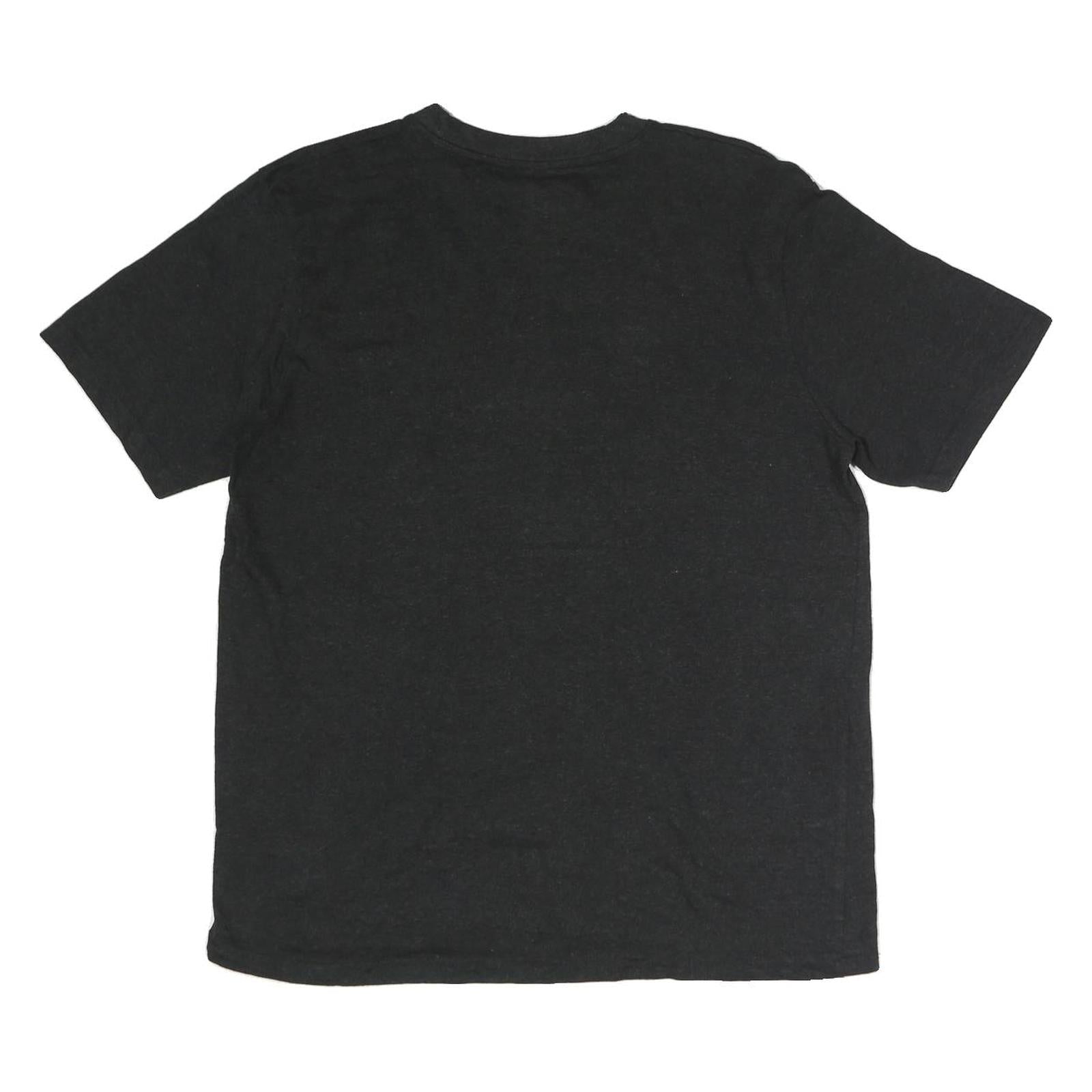 NBA Mens Black Raptors Graphic T-Shirt M Short Sleeve Crew Neck Cotton