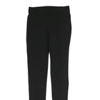 RAG & BONE Womens Black Slim Slim Trousers W25 L30 Side Stripe Detail