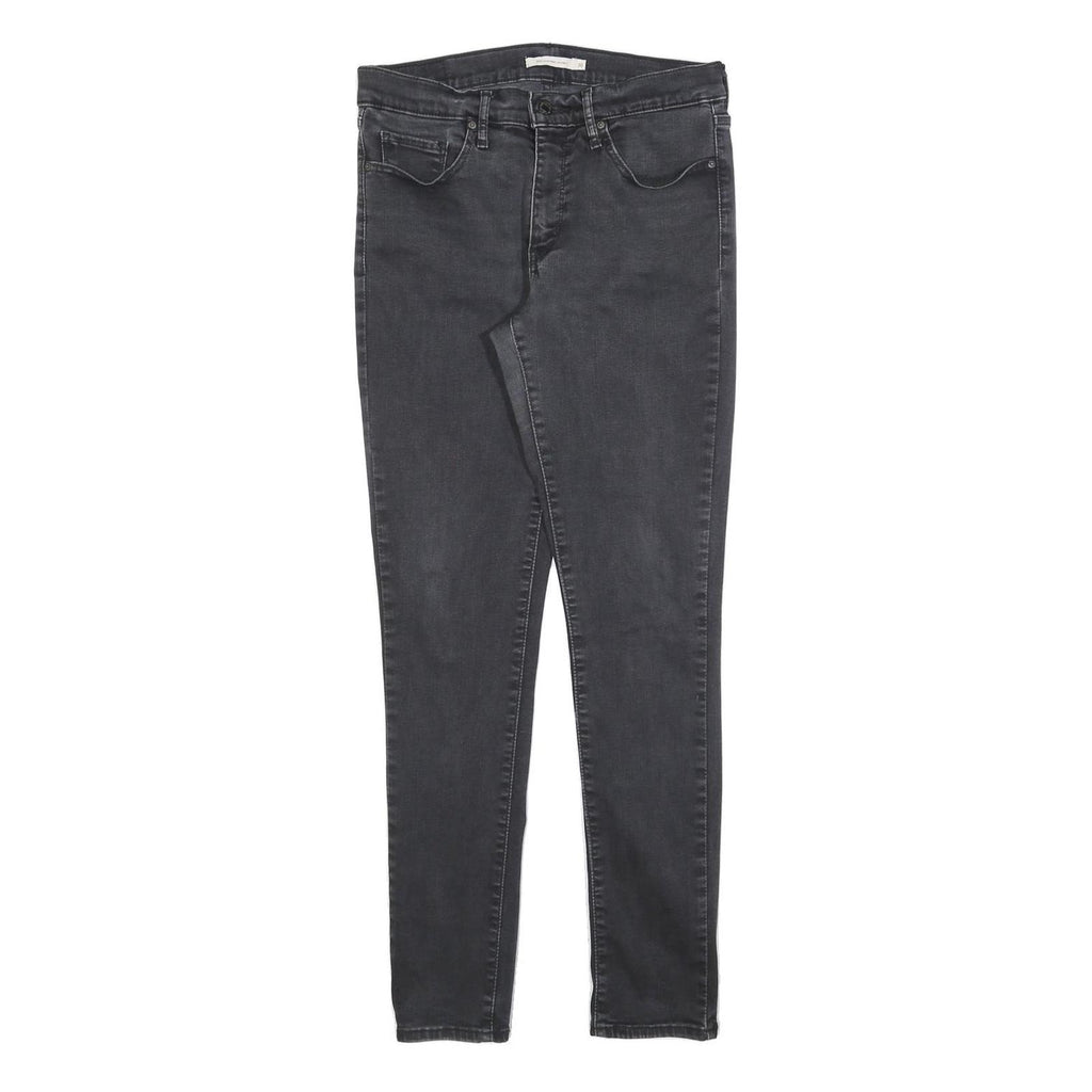 LEVI'S 311 Womens Slim Skinny Denim Medium Black Jeans W30 L32 Stretch Cotton