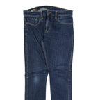 HOLLISTER Womens Jeans Blue Slim Skinny Stone Wash W31 L29