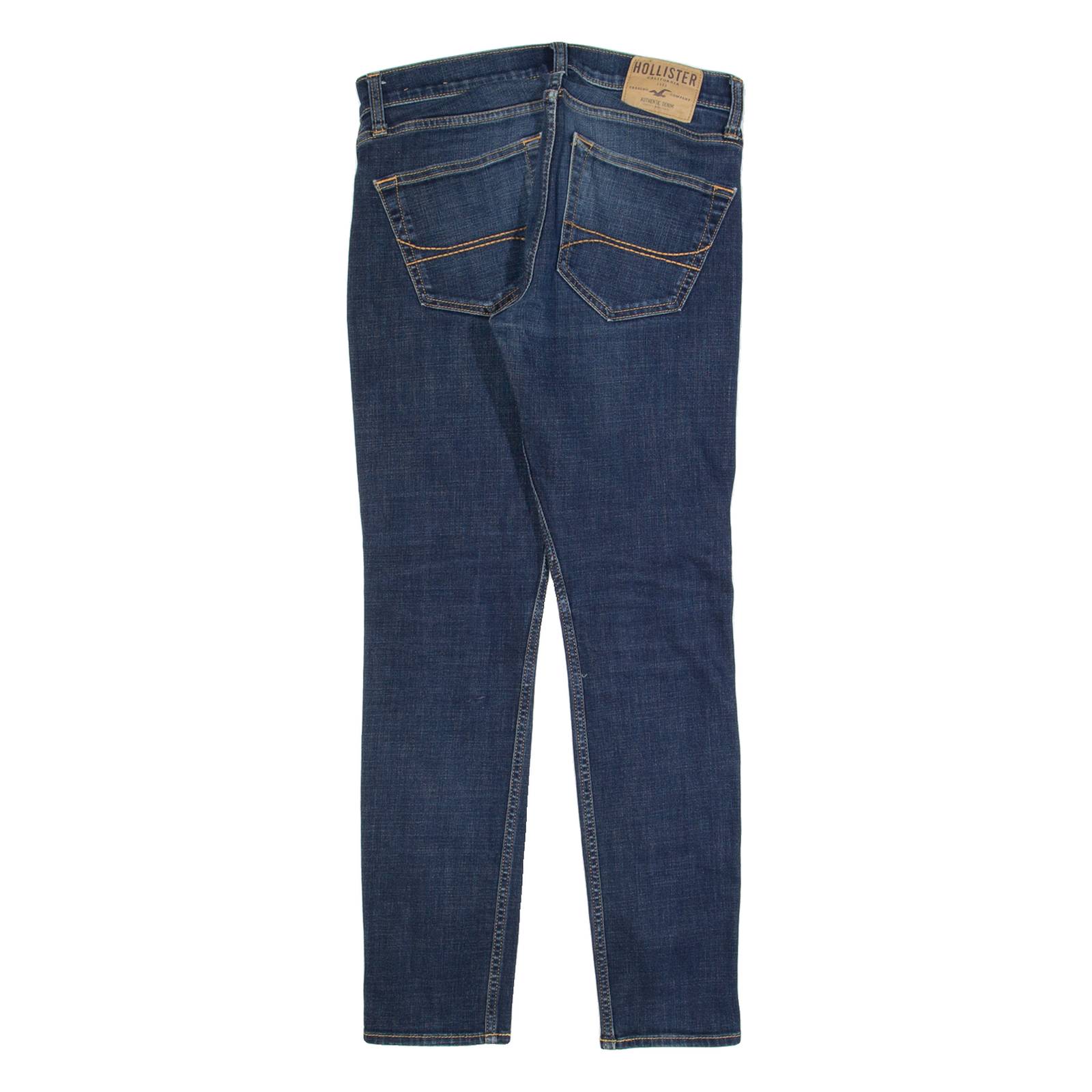 HOLLISTER Womens Jeans Blue Slim Skinny Stone Wash W31 L29