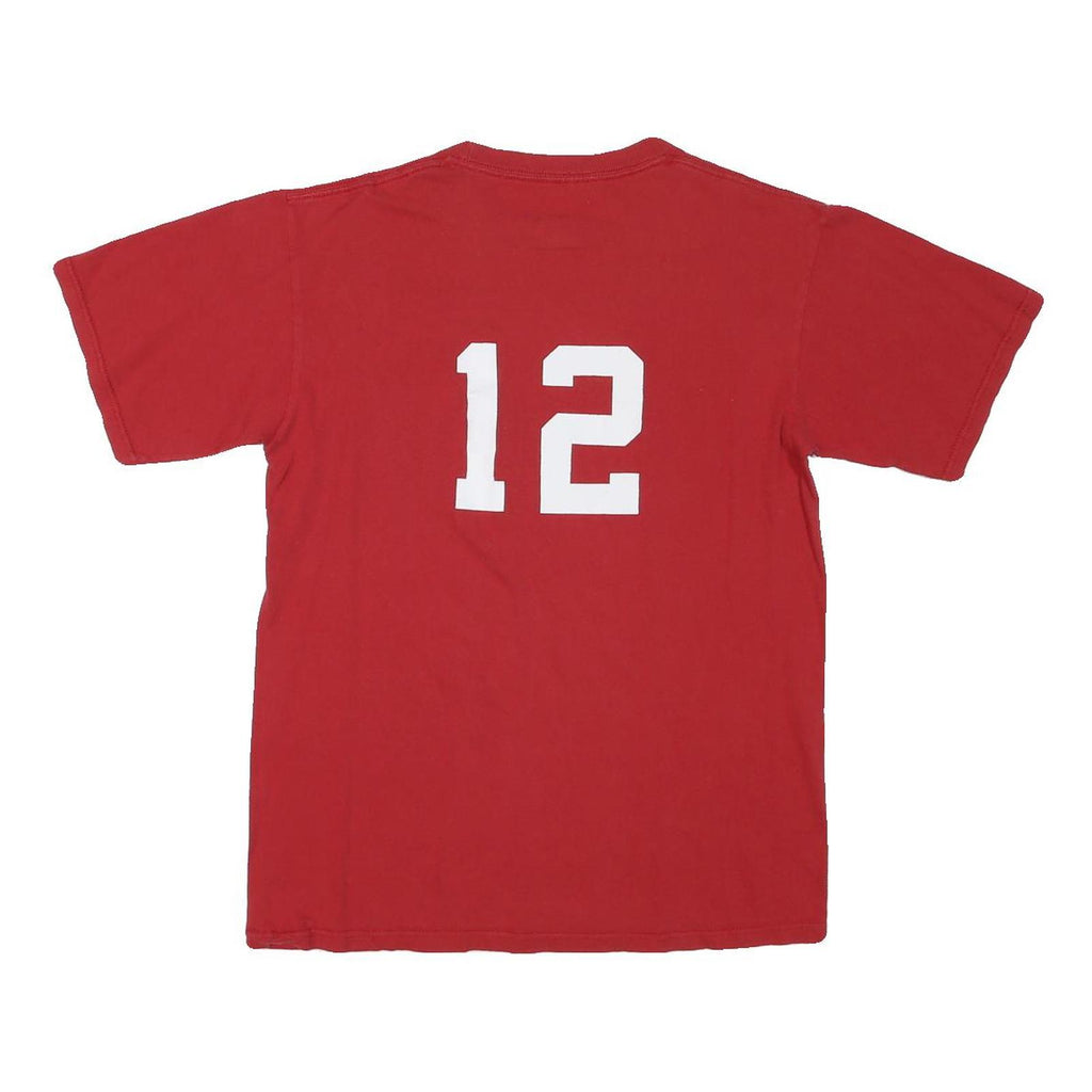 MAJESTIC Mens Red D'backs Graphic T-Shirt M Short Sleeve Crew Neck Baseball