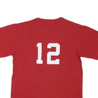 MAJESTIC Mens Red D'backs Graphic T-Shirt M Short Sleeve Crew Neck Baseball