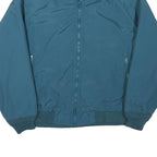 WOOLRICH Mens Blue Jacket S Polyester Blend Bomber Zip Pockets Casual Outerwear