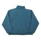 WOOLRICH Mens Blue Jacket S Polyester Blend Bomber Zip Pockets Casual Outerwear