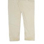 CARHARTT Mens Cotton Beige Relaxed Straight Trousers W40 L32 Workwear Zip
