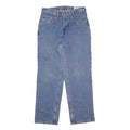 CARHARTT Mens Jeans Blue Relaxed Straight Denim Medium W29 L30 Classic Zip