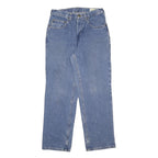 CARHARTT Mens Jeans Blue Relaxed Straight Denim Medium W29 L30 Classic Zip