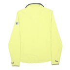 JACK WOLFSKIN Womens Yellow & Black Outdoor Jacket UK 8 Polyester Blend Zip