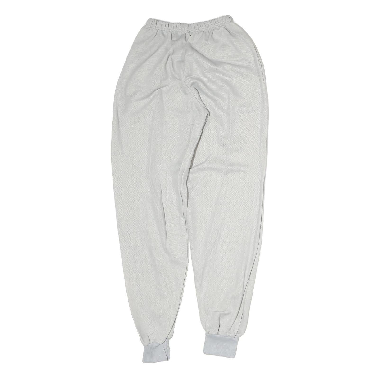 Womens Cream Joggers Slim Tapered S W20 L28 Comfortable Casual Cotton Blend