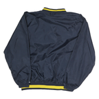 ROWLINGS Mens Navy & Yellow V Neck S Basketball Sweatshirt Pullover Sports