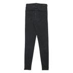 LEVI'S Womens Black Slim Skinny Denim Cotton Blend Dark Wash W25 L30 Zip
