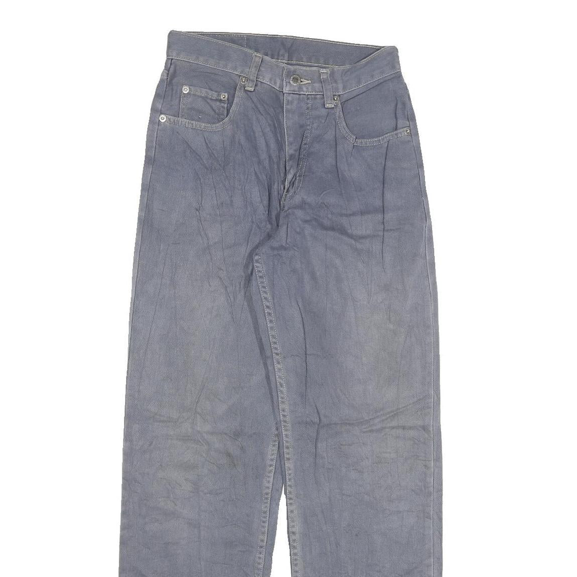 LEVI'S Mens Jeans Blue Regular Straight Denim Medium W26 L30 Cotton Blend Zip