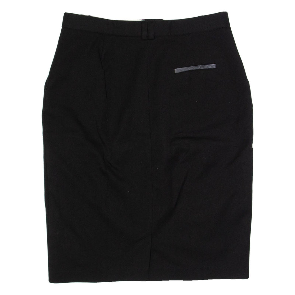 WHISTLES Womens Pencil Skirt Black Knee Length M